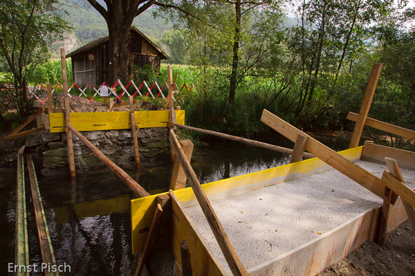 Reparatur der Gaisaubrücke, 2009